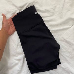 Lululemon high wasted biker shorts!